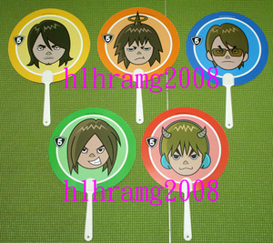 * rare *. month heaven Maydaymeitei "uchiwa" fan 5 pcs set 