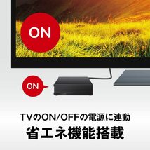 ★送料無料★美品★【BUFFALO　６ＴＢ　外付けハードディスク】テレビ録画/ PC/ PS4対応　USB3.2(Gen1)　静音/防振/放熱設計　HD-EDS6U3-BC_画像6