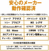 ★送料無料★美品★【BUFFALO　６ＴＢ　外付けハードディスク】テレビ録画/ PC/ PS4対応　USB3.2(Gen1)　静音/防振/放熱設計　HD-EDS6U3-BC_画像7