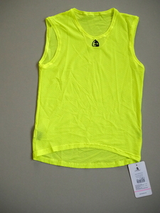  with translation special price unused goods no sleeve under wear BARNE yellow flow S-M