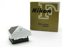 ★ハローカメラ★7461 Nikon F用 EYE-LEVEL FINDER ファインダ― 箱付 動作品ジャンク 現状 要清掃 1円スタ－ト 即決あり_画像1