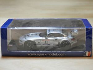 【新品：未開封】スパーク 1/43 BMW Z4 GT3 AB モータースポーツNo.11 2011年 GT ツアー [SF031]