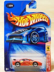 【新品：未開封】HOT WHEELS ホットウィール フェラーリ F355 チャレンジ [レッド/ファイヤーパターン]