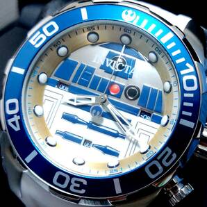 【新品】$795 INVICTA インビクタ 高級腕時計 コレクターズ STAR WARS スターウォーズ R2-D2 激レア 世界限定 1977個 デットストック!