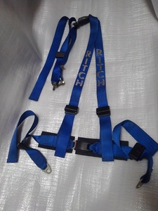  auto friend seat belt . forest 4 point belt blue Hakosuka SR311 Datsun old car Auto friend 4 point type racing Harness 