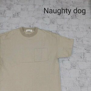 Naughty dog ノーティードッグ 半袖ポケットTシャツ