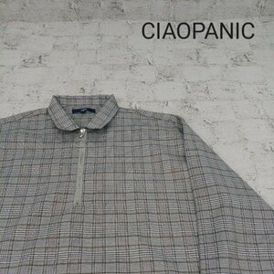 CIAOPANIC チャオパニック 長袖ハーフジップシャツ W9446