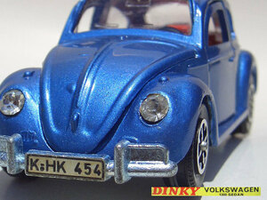 †1970S VOLKSWAGEN BEETLE Type1 DINKY TOYS ENGLAND フォルクスワーゲン ビートル ヴィンテージ ディンキー ノスタルジック 1300 SEDAN