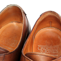 イングランド製★クロケット&ジョーンズ★MORETON 7.5E＝26 モールトン 292 Uチップ J9262 CROCKETT & JONES ドレス リッジウェイ fc q-428_画像8