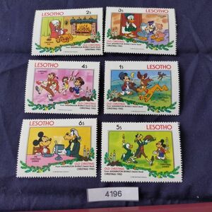  unused Disney stamp 6 sheets Old Christmas 1983 year resoto#4196