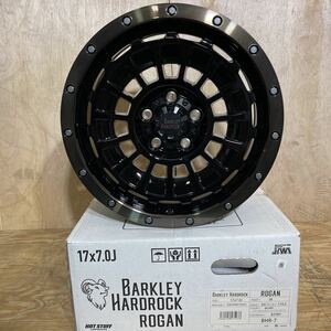 新品アルミホイール《バークレイハードロック ローガン》17×7J+38 114.3-5H RAV4エクストレイルデリカD5アウトランダー　4本セット