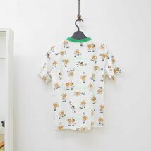 ブルークロス BLUE CROSS キッズ 130㎝ 男の子 半袖 Ｔシャツ カットソー 白 ホワイト サッカー プリント トップス_画像5