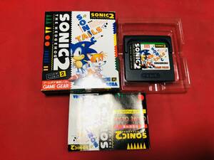 ソニック・ザ・ヘッジホッグ2　SONIC THE HEDGEHOG 箱説付 同梱可！即決！大量出品中！ 良品