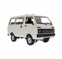 ★ホワイト即納送料無料 バッテリー2本 WPL D42 軽バン D12 軽トラ改良 RC 1/10 RTR 2WD ドリフト スズキ バン T110 スケールラジコンカー_画像4