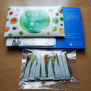お得!新品未開封 すっきりフルーツ青汁 30本入り FABIUS おまけ→24本追加→計54本 格安 ダイエット 賞味期限2022年7月 No. 2