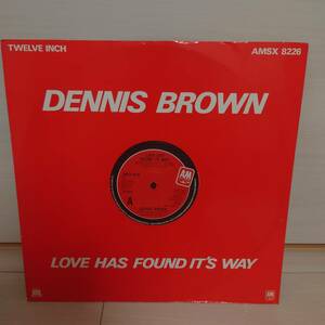 ★レア★ Dennis Brown - Love Has Found Its Way / Why Baby Why / I Couldn't Stand Losing You // A&M Records 12inch / Lovers