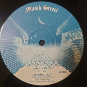 ★超絶レア早口★ General Levy - New Cockatoo / Musik Street 12inch / Dancehall Classic