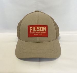 新品 FILSON Mesh Snap-Back Logger Cap フィルソン メッシュ スナップバック ロガーキャップ 帽子 カーキ/ハードウェア