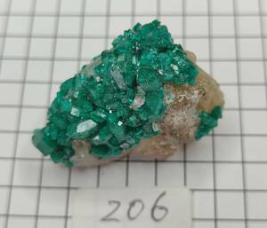 206　米国アリゾナ産のダイオプテーズ鉱石 重さ14g