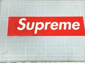 Supreme ボックスロゴ ノベルティ ステッカー1枚 Box Logo Sticker 正規品 非売品 新品未使用