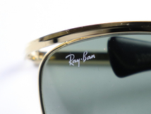 B＆L Ray Ban OLYMPIAN 1DX L0255 VNAR レイバン オリンピアン ワンデラックス サングラス ケース付 USA ボシュロム 白ロゴ 80s 015FAWY25_画像3