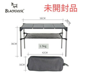 BLACKDEER 超軽量屋外 キャンプデスク アルミ合金 ポータブル アウトドアテーブル