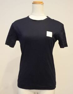 FILA フィラ Tシャツ 半袖 Mサイズ ネイビー 刺しゅう j a202h0529