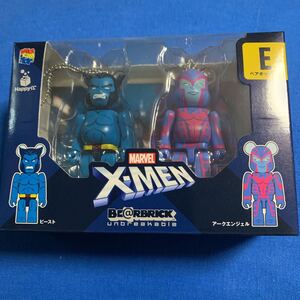 マーベル　ハッピーくじ　xmen ベアブリック Happyくじ BE@RBRICK E ビースト　アークエンジェル