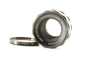 ★良品★ASAHI ペンタックス SUPER-MULTI-COATED TAKUMAR 55mm F1.8 M42★完動★E033★