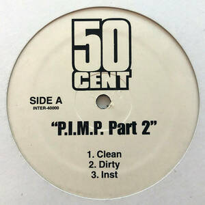 50 Cent - P.I.M.P. Part 2 / Mobb Deep - The Infamous Alchemist アナログレコード 12インチ