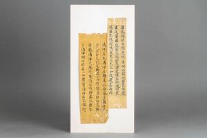 【古】1823 写経 鎌倉時代 肉筆 養 経 手書　神安寺旧神宝　古文書　仏教美術　