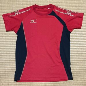 MIZUNO ミズノ Tシャツ　レッド　Mサイズ