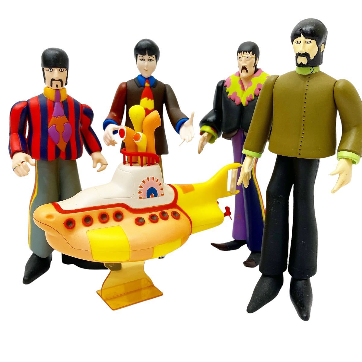 販売の最低価格 マケットフィギュア ジョンレノン ビートルズ イエローサブマリン 全長約33cm コミック アニメ