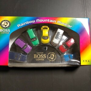 サントリー BOSS ミニカー セット 当選品 非売品 当選通知付き ワーゲン ビートル BMW パジェロ