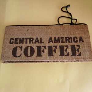 SHIMBI メニューブック　SENTRAL AMERICA COFFEE 麻布　120x270mm 7冊セット