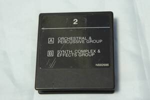 ☆即決 YAMAHA DX7用 VOICE ROM 2 DATA ROM 2 カートリッジ