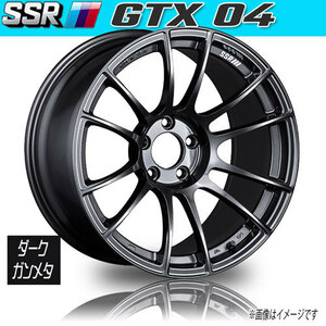 ホイール新品 2本セット SSR GTX04 ダークガンメタ スピ－ドスター 19インチ 5H114.3 8.5J+38 業販4本購入で送料無料 保証書付