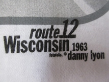 90's ダニー・ライアン FOTOFOLIO ROUTE 12 フォト Tシャツ M白DANNY LYON The Bikeriders バイカーズ 野口強 バイク 写真家ART芸術 美術館_画像6