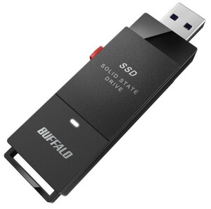 バッファロー BUFFALO USB 3.2 ポータブルSSD 1TB SSD-PUT1.0U3-B/ N 