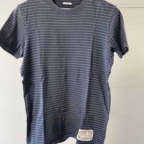 アバクロ ボーダーTシャツ Mサイズ ネイビー