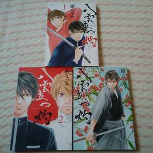 (即決)樹なつみ　八雲立つ　灼　1-3巻　メロディ　白泉社(送料370円)