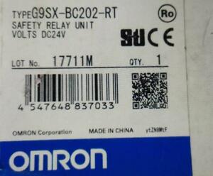 新品 OMRON/オムロン 　G9SX-BC202-RT セーフティコントローラ　 保証付き　