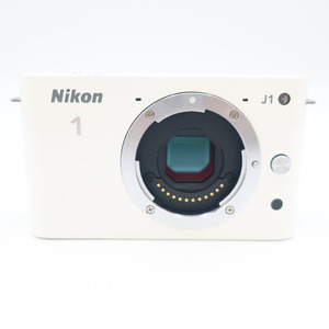 Nikon 1 ニコン ワン デジタルカメラ ミラーレス一眼レフカメラ Nikon 1 J1 ホワイト J1