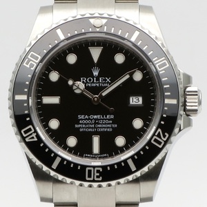 ROLEX ロレックス 腕時計 シードゥエラー 116600 ランダム番 ブラック文字盤 自動巻き SEA DWELLER 美品