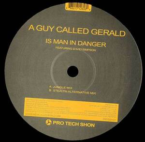 A Guy Called Gerald Is Man In Danger　05年アシッドハウスやジャングル、ドラムンベース的な作風が交錯する分岐点の時期の作品。