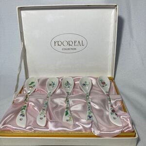 FROREAL COLLECTION 陶器製スープスプーン5本セット