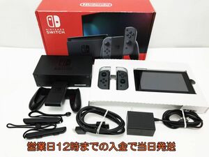 【1円】新型 Nintendo Switch Joy-Con(L) /(R) グレー ゲーム機本体 初期化動作確認済み 1A3000-613e/F4