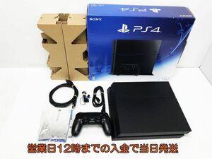 【1円】PS4 ジェット・ブラック 1TB (CUH-1200BB01) ゲーム機本体 初期化動作確認済み 1A9000-457e/F4