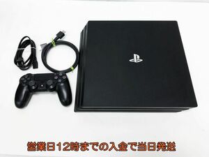 【1円】PS4 Pro ジェット・ブラック 1TB (CUH-7200BB01) ゲーム機本体 初期化動作確認済み 1A2000-970e/F4