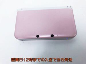 【1円】ニンテンドー3DS LL ピンクXホワイト ゲーム機本体 初期化動作確認済み 1A2000-984e/F3